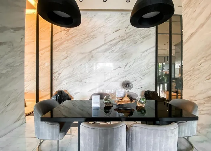 Luxury City-scape 2br - Ultra Fast Wifi - Asoke * Bangkok