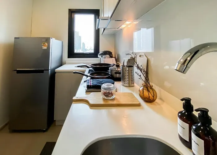 Appartement Luxury City-scape 2br - Ultra Fast Wifi - Asoke