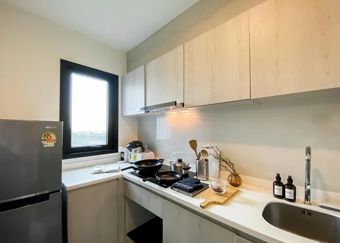 Luxury City-scape 2br - Ultra Fast Wifi - Asoke *
