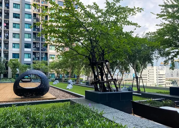 Luxury City-scape 2br - Ultra Fast Wifi - Asoke Apartment