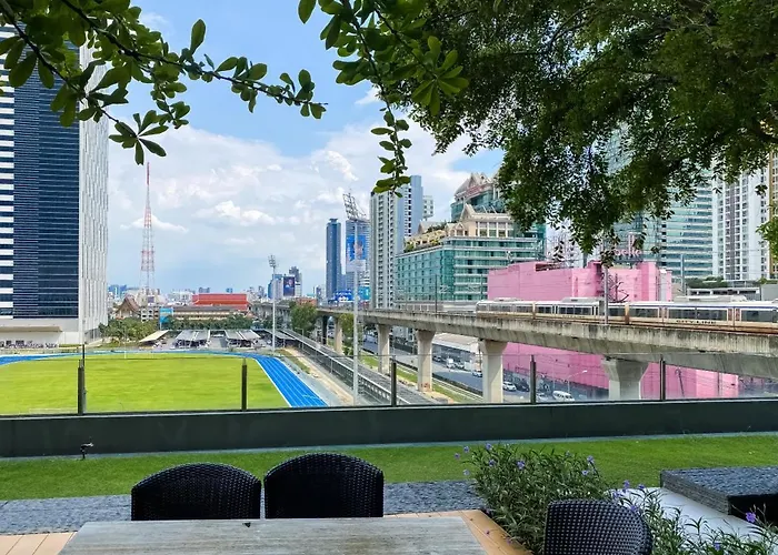 Luxury City-scape 2br - Ultra Fast Wifi - Asoke * Bangkok