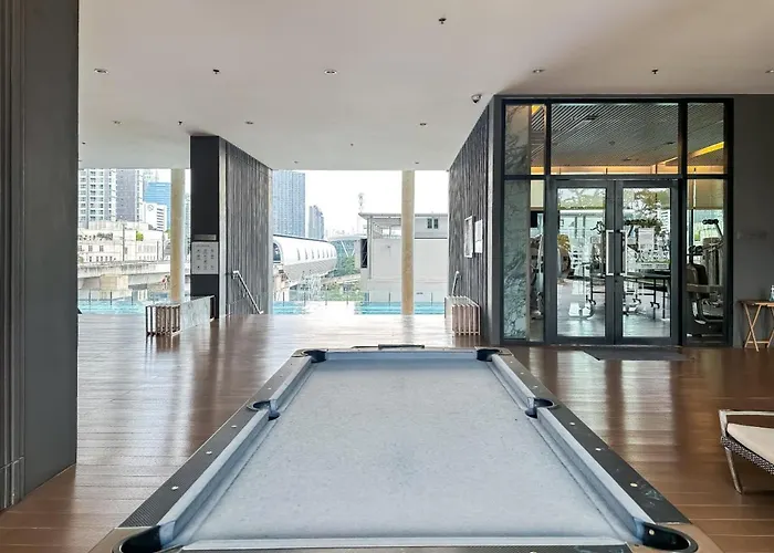 Luxury City-scape 2br - Ultra Fast Wifi - Asoke *