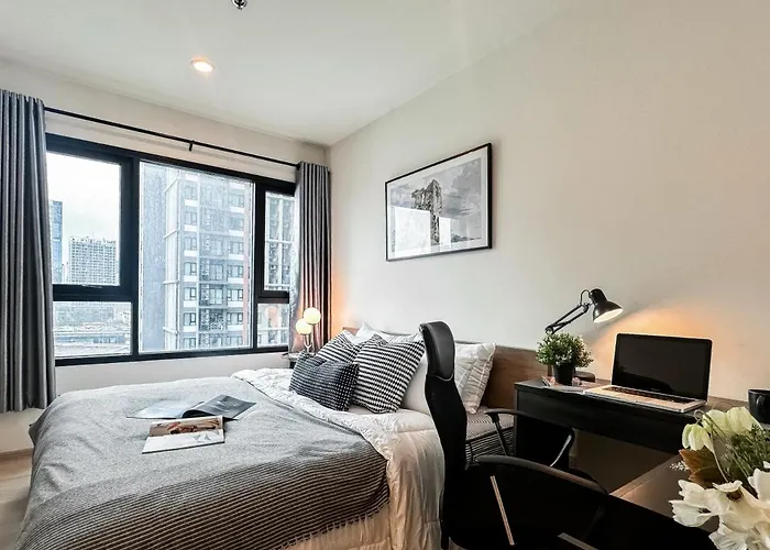 Luxury City-scape 2br - Ultra Fast Wifi - Asoke