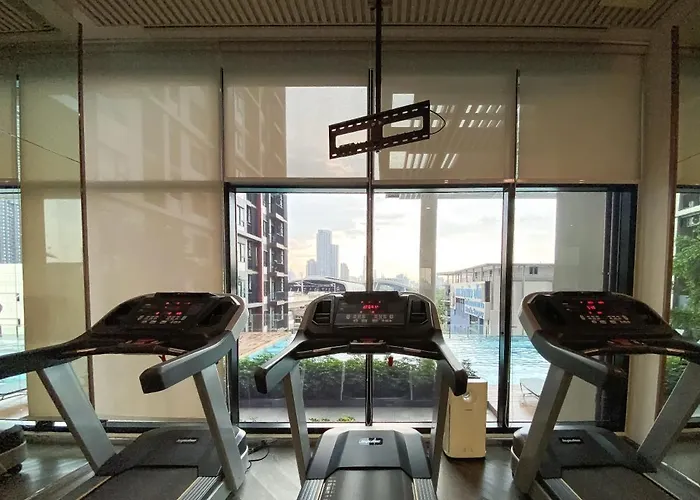 Luxury City-scape 2br - Ultra Fast Wifi - Asoke Apartment Bangkok
