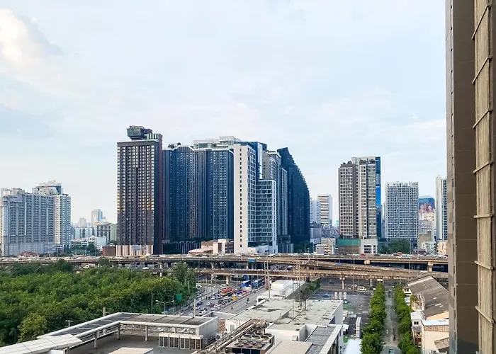 Luxury City-scape 2br - Ultra Fast Wifi - Asoke * Bangkok