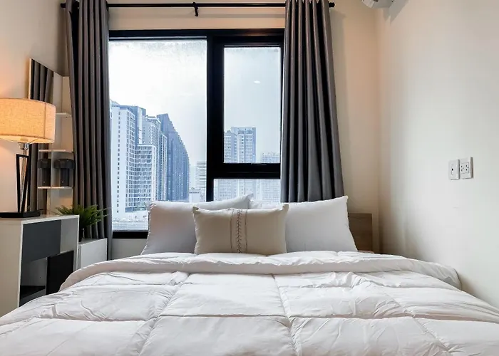 Luxury City-scape 2br - Ultra Fast Wifi - Asoke