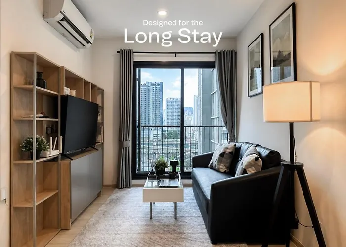 Апартаменты Luxury City-scape 2br - Ultra Fast Wifi - Asoke