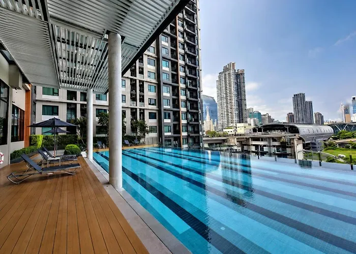 Luxury City-scape 2br - Ultra Fast Wifi - Asoke Апартаменты