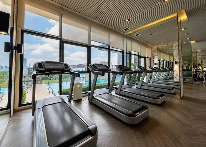 Luxury City-scape 2br - Ultra Fast Wifi - Asoke Апартаменты Бангкок